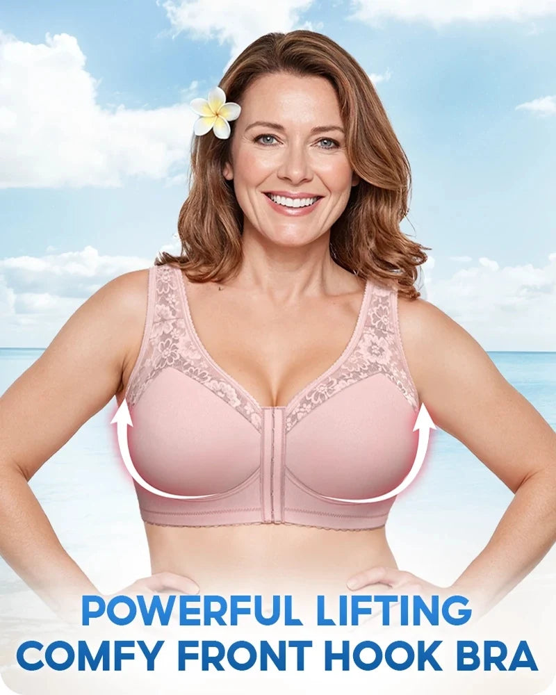 Front-Closure Wireless Lift & Shaping Comfort Bra