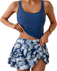 Navy Blue Printed