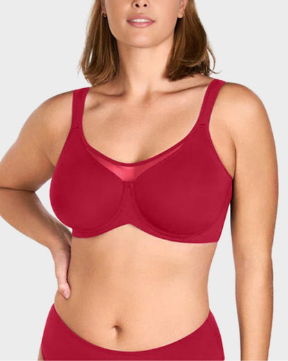Plus Size Cooling Full Coverage Minimizer Bra