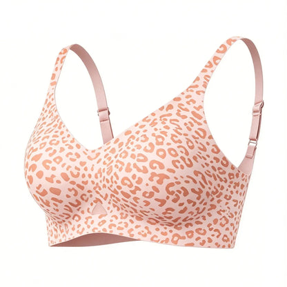 Jelly Soft Wireless Deep V Lift Bra