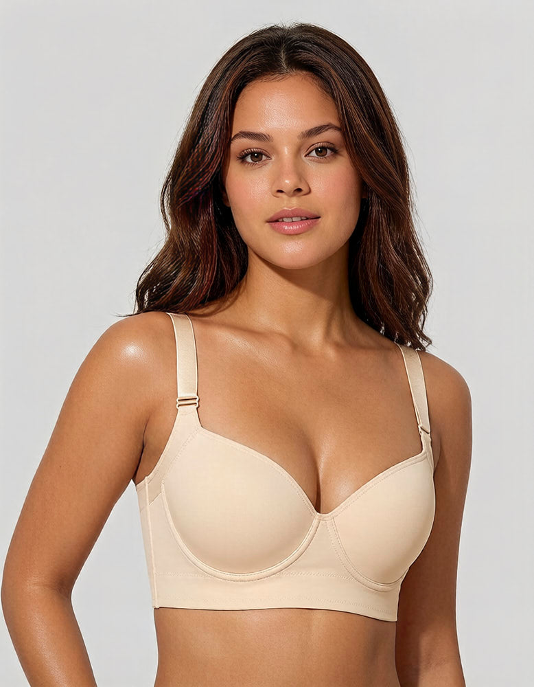 Back-Smoothing Push-Up Bra