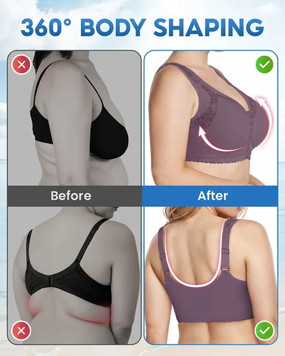 Front-Closure Wireless Lift & Shaping Comfort Bra