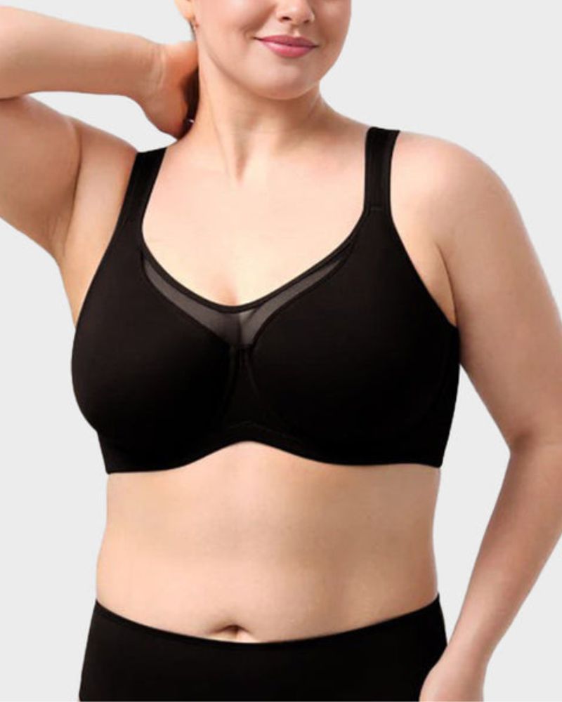 Plus Size Cooling Full Coverage Minimizer Bra