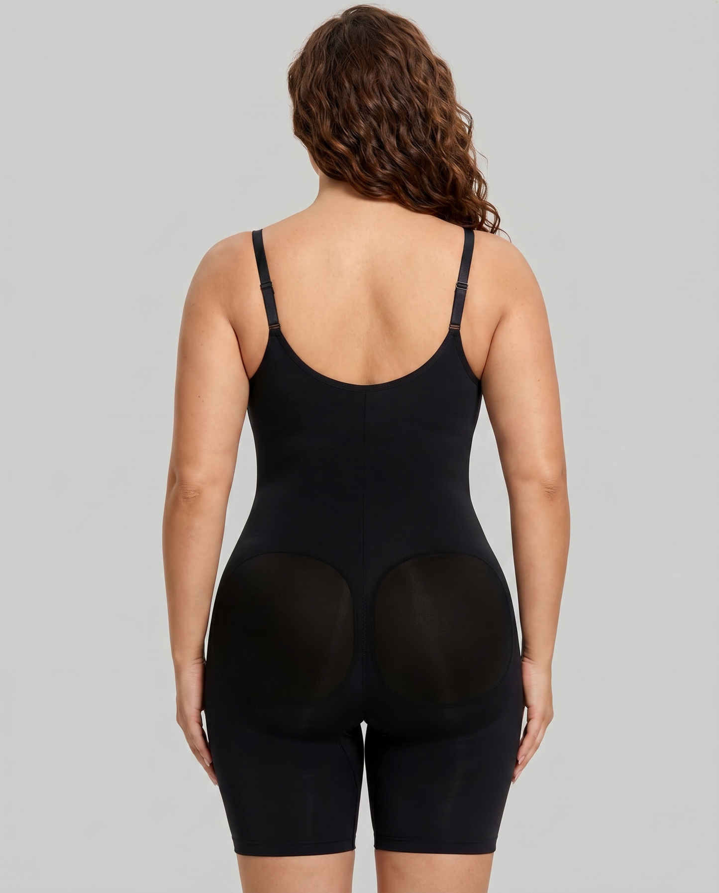 Women's Tummy Control Zip Front Bodysuit