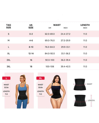 Women’s Triple-Belt Waist Trainer – Adjustable Compression Shapewear for Workout & Daily Support
