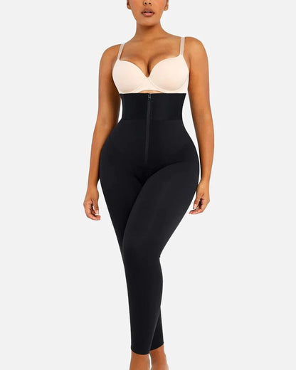 AirSlim ElasticFuse High-Waist Shaping Leggings – Tummy Control, Comfy Support, Black