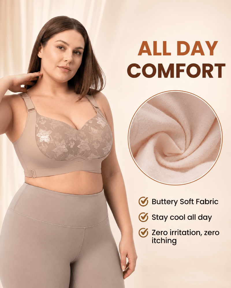 Seamless Gathering & Lifting Wireless Bra