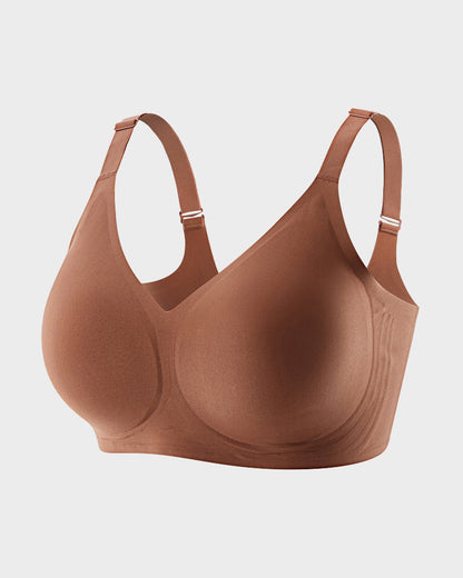 Seamless Deep V Push-Up Wireless Bra For Women