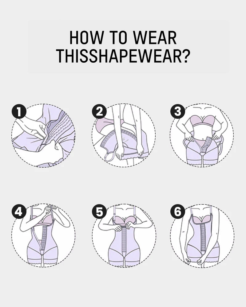 Tummy Tuck Compression Garment for Post-Op Recovery