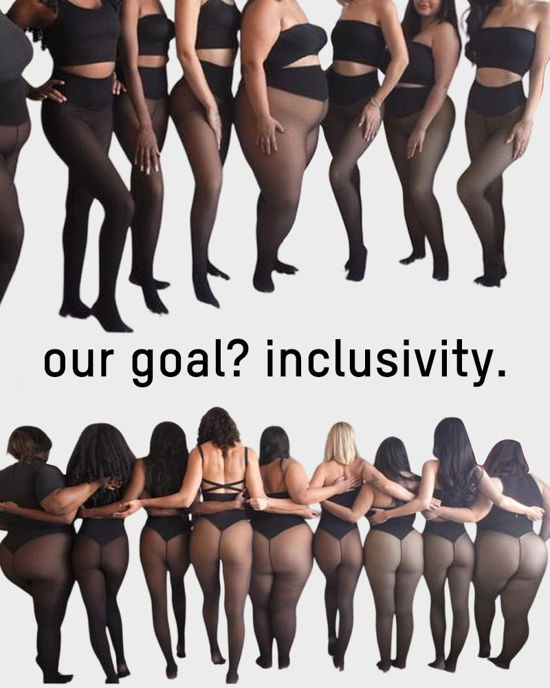 Viral One-Seam Shaping Fleece Tights