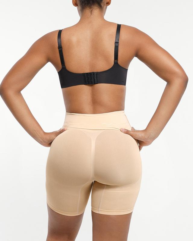 Shapewear Sculpting Shorts for Women Seamless High Waisted Body Shaper Thigh Slimming Underwear