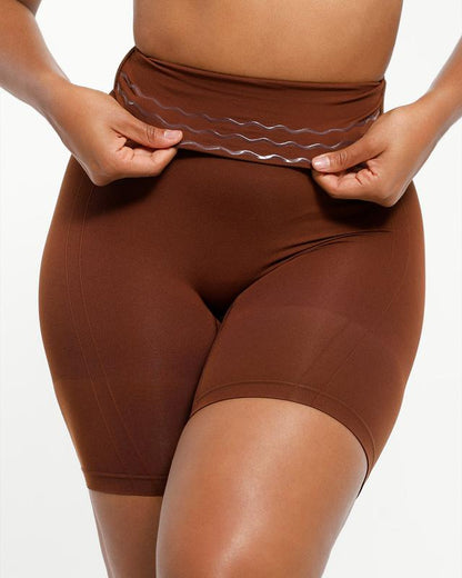 Shapewear Sculpting Shorts for Women Seamless High Waisted Body Shaper Thigh Slimming Underwear