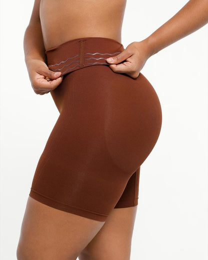 Shapewear Sculpting Shorts for Women Seamless High Waisted Body Shaper Thigh Slimming Underwear