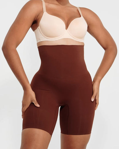 Shapewear Sculpting Shorts for Women Seamless High Waisted Body Shaper Thigh Slimming Underwear