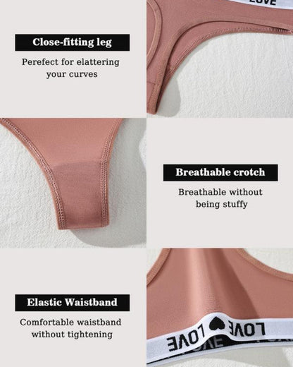 Secretly Sexy Low-Rise Thong - No Show, All-Day Comfort