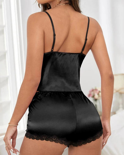 Women’s Sleeveless Tank Top Two-Piece Set