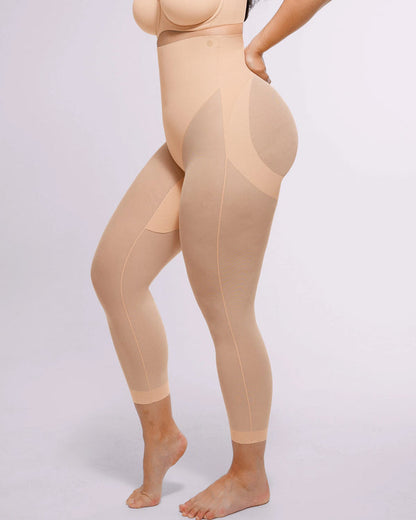 Shapecurve 3D Butt-Lifting Mesh Capri Tights