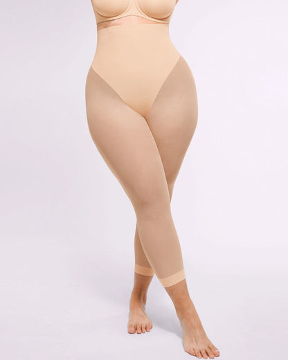 Shapecurve 3D Butt-Lifting Mesh Capri Tights