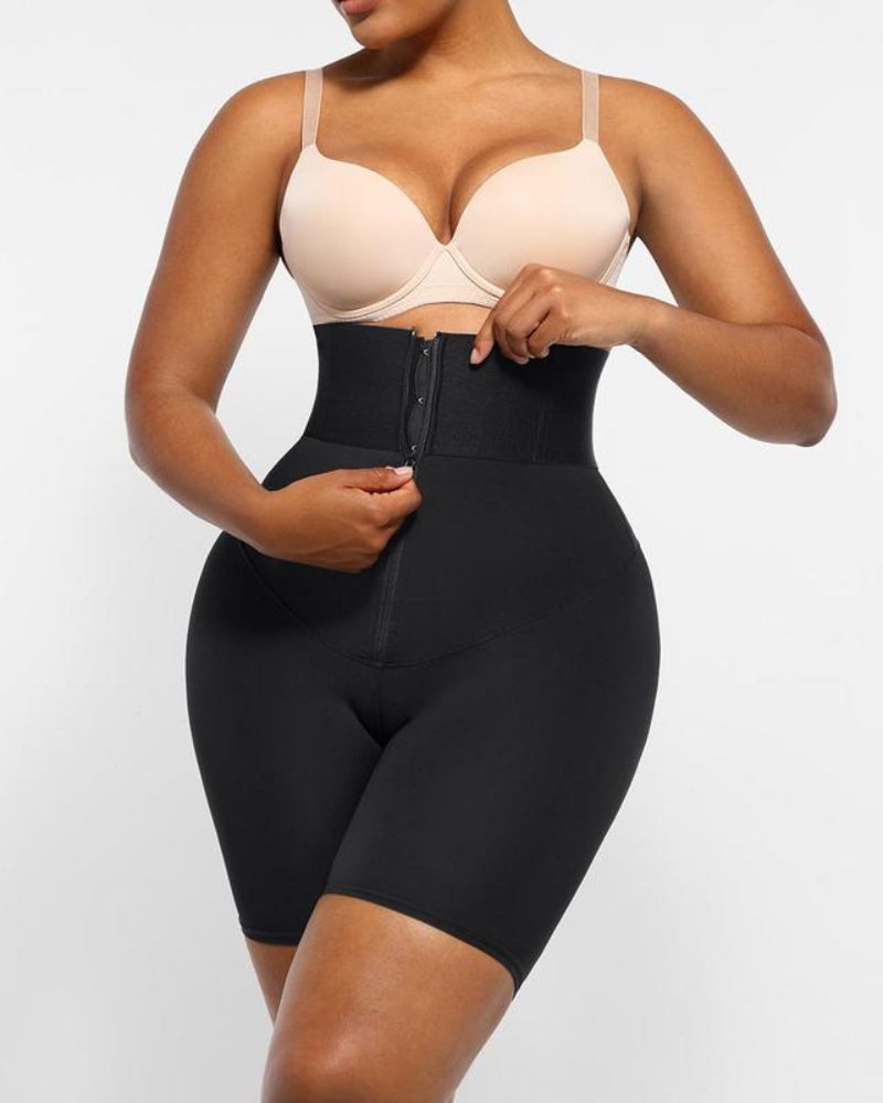 SHAPECURVE Women High Waist Leggings Tummy Control ElasticFuse Waistband Shaping Leggings Waist Trainer Yoga Pants