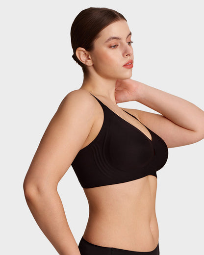 Invisible Jelly Lift Bra with Breathable Water Drop Hollow