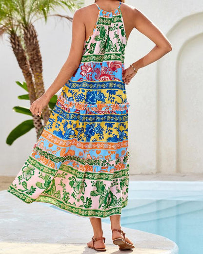 【Valentine's Day Limited】Grace Karin Women's Maxi Boho Dress Casual