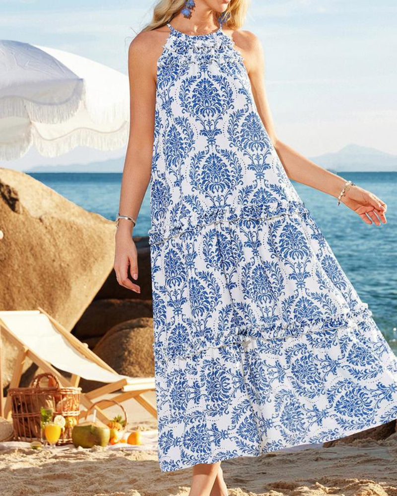【Valentine's Day Limited】Grace Karin Women's Maxi Boho Dress Casual