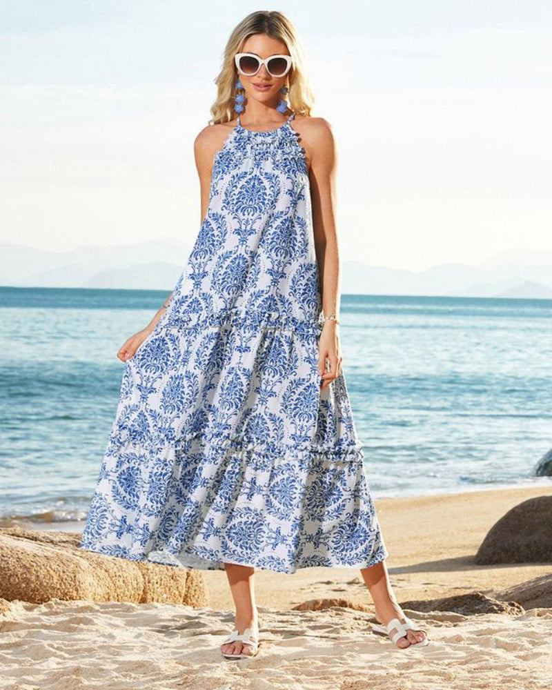 【Valentine's Day Limited】Grace Karin Women's Maxi Boho Dress Casual
