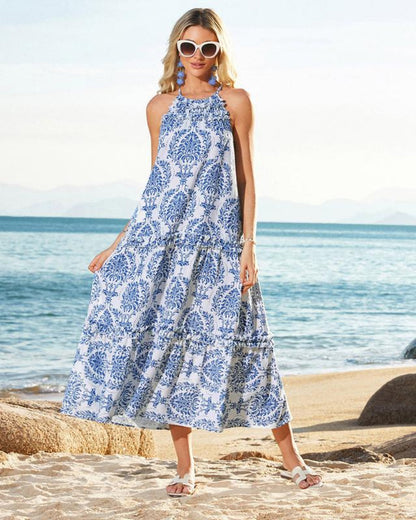 【Valentine's Day Limited】Grace Karin Women's Maxi Boho Dress Casual