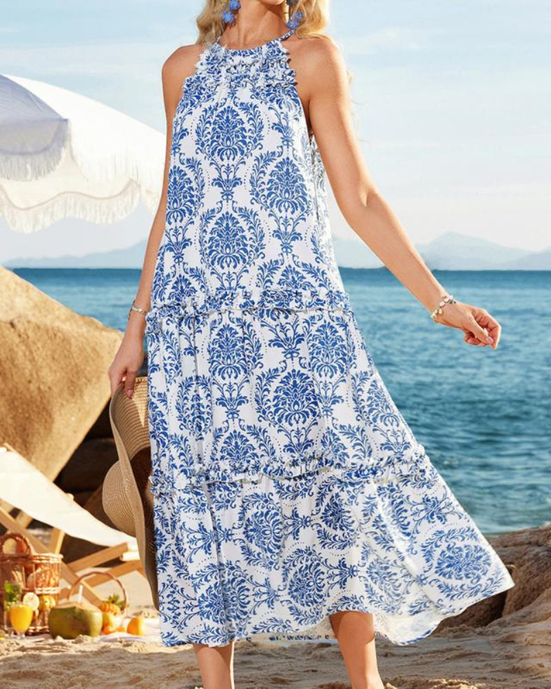 【Valentine's Day Limited】Grace Karin Women's Maxi Boho Dress Casual