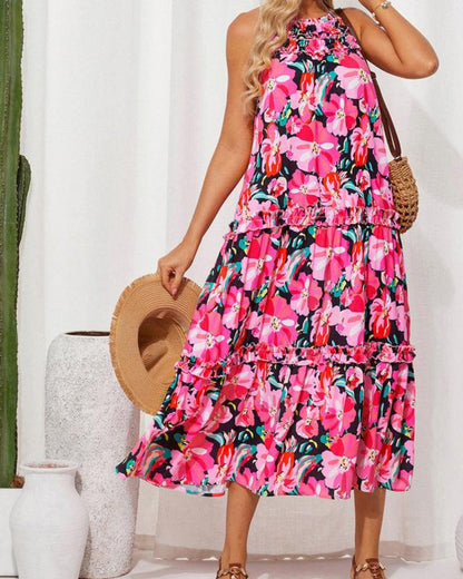 【Valentine's Day Limited】Grace Karin Women's Maxi Boho Dress Casual