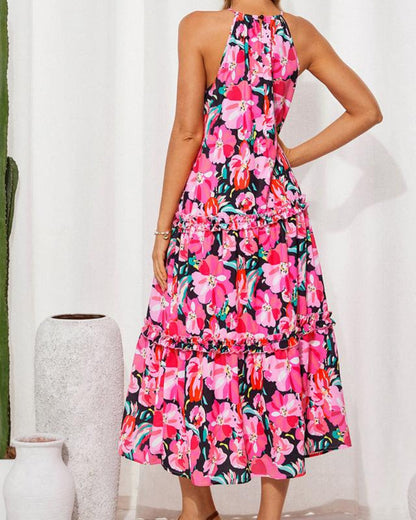 【Valentine's Day Limited】Grace Karin Women's Maxi Boho Dress Casual