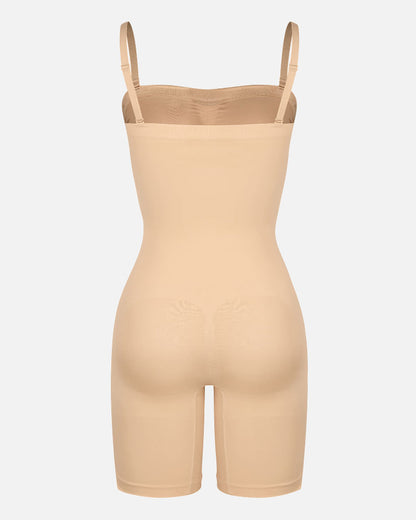 Shapecurve Seamless Strapless Bodysuit with Removable Straps