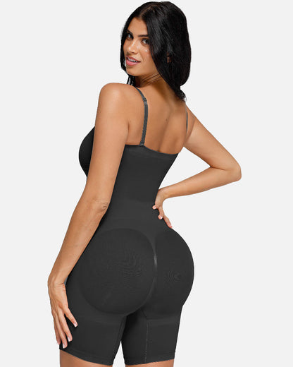 Shapecurve Seamless Strapless Bodysuit with Removable Straps