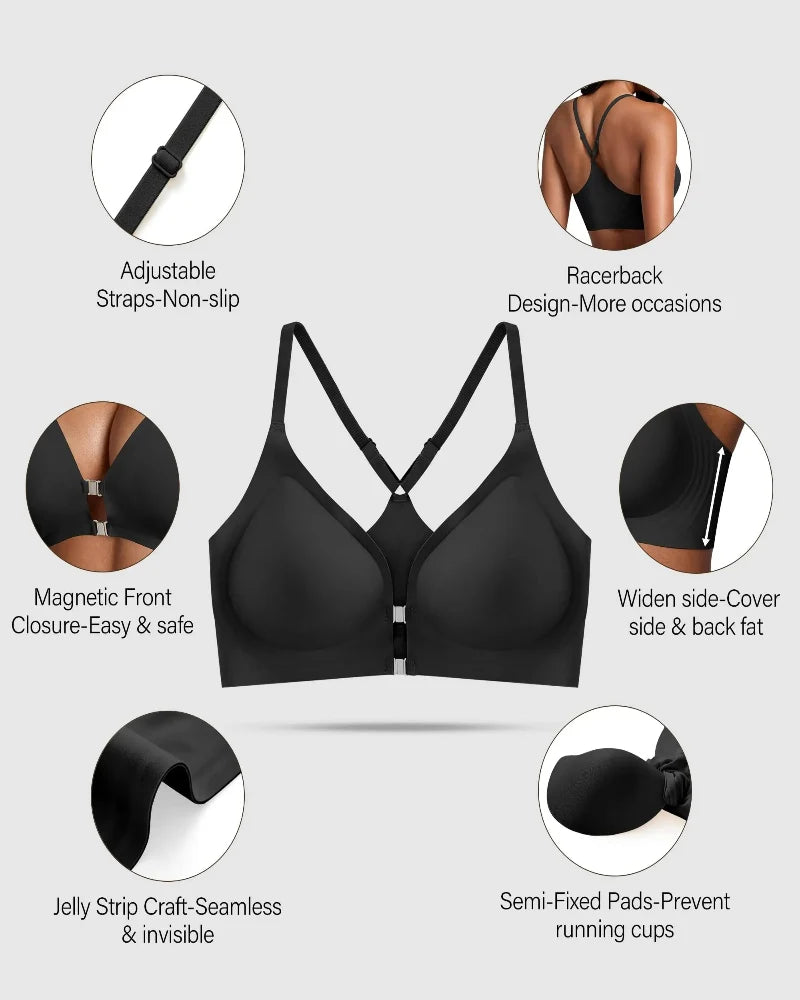 Women’s Magnetic Front Closure Wirefree Bra
