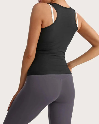 Sleeveless Shapewear Tank Top for Women with Tummy Control