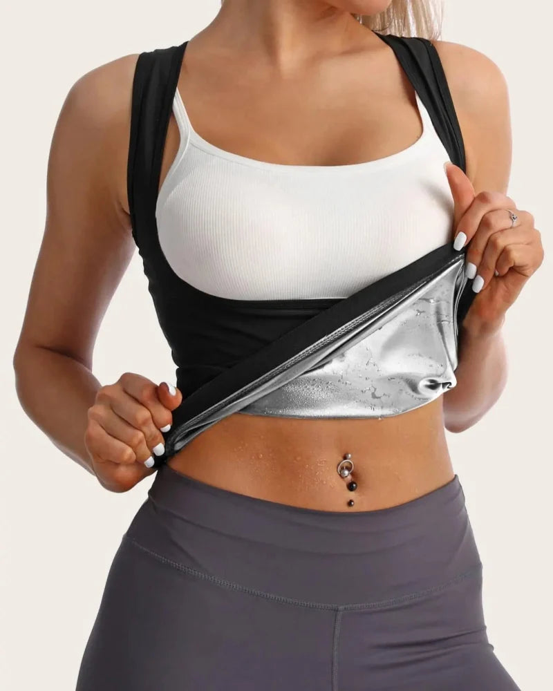 Sleeveless Shapewear Tank Top for Women with Tummy Control