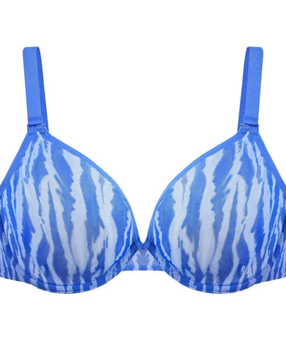 Air Light Plus Size Mesh Underwire Minimizer Bra