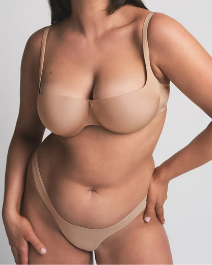 ULTIMATE BALCONETTE PUSH-UP BRA | CLAY