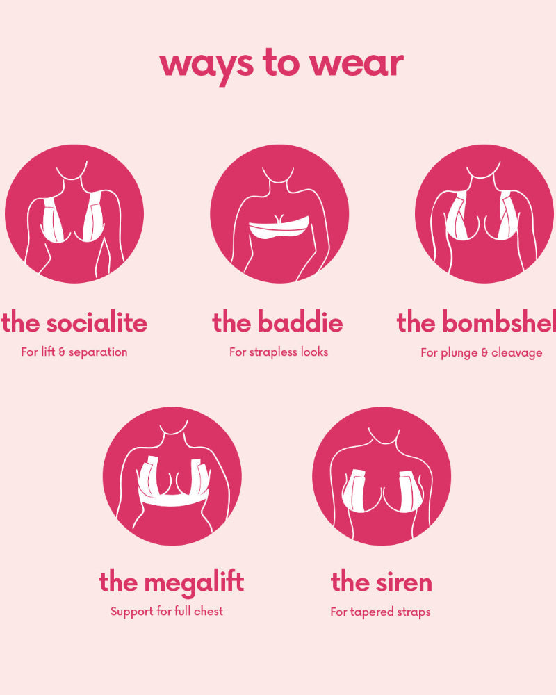 The Easy-to-Use, Better-for-You Boob Tape(6 strips)