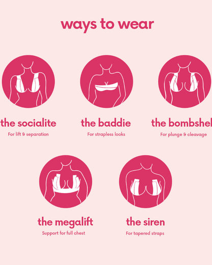 The Easy-to-Use, Better-for-You Boob Tape(6 strips)