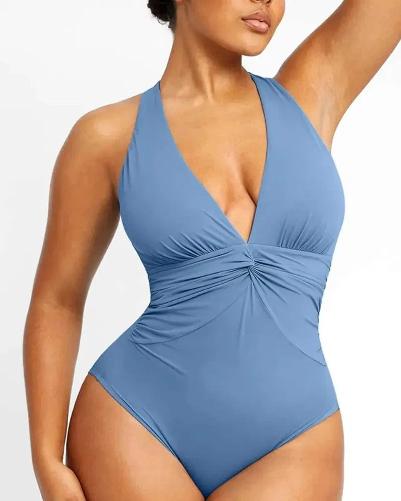 Smart Sculpt Plunge Swimsuit Flatter Your Figure
