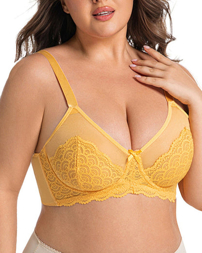 Full Coverage Lace Minimizer Bra