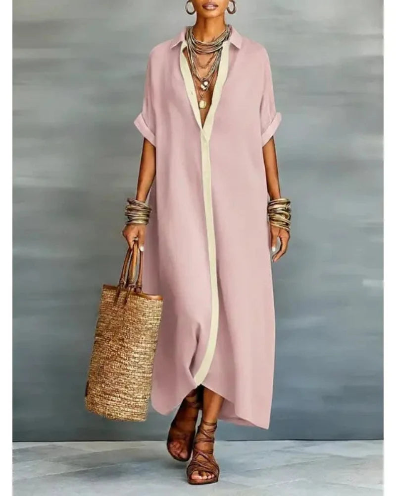 Oversized Shirt Dress - Perfect for Beach, Vacation & Brunch!