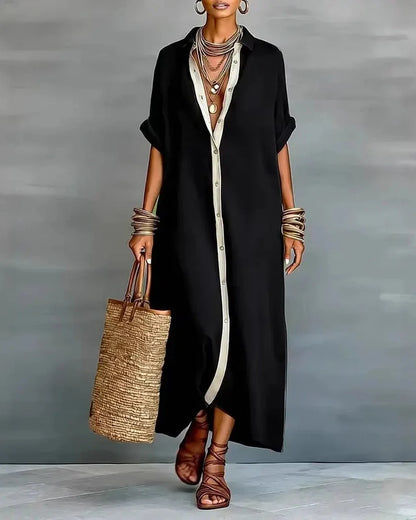 Oversized Shirt Dress - Perfect for Beach, Vacation & Brunch!