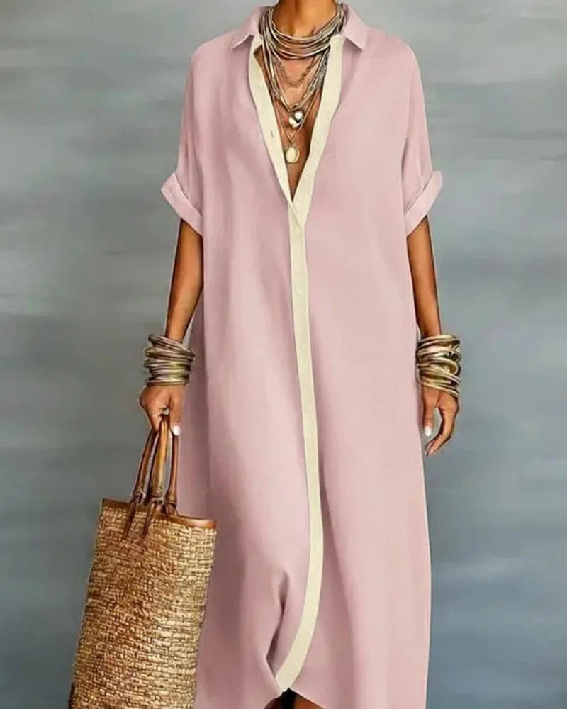 Oversized Shirt Dress - Perfect for Beach, Vacation & Brunch!