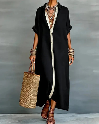 Oversized Shirt Dress - Perfect for Beach, Vacation & Brunch!
