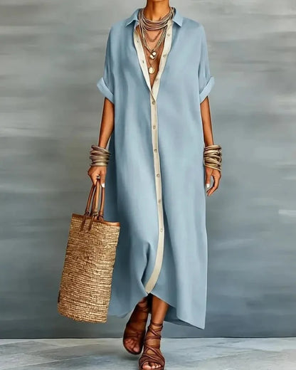 Oversized Shirt Dress - Perfect for Beach, Vacation & Brunch!
