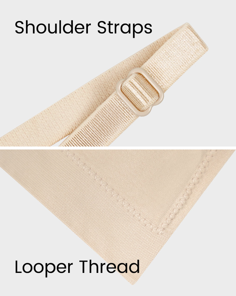 Seamless Wireless Wire-Free Shaping Bra