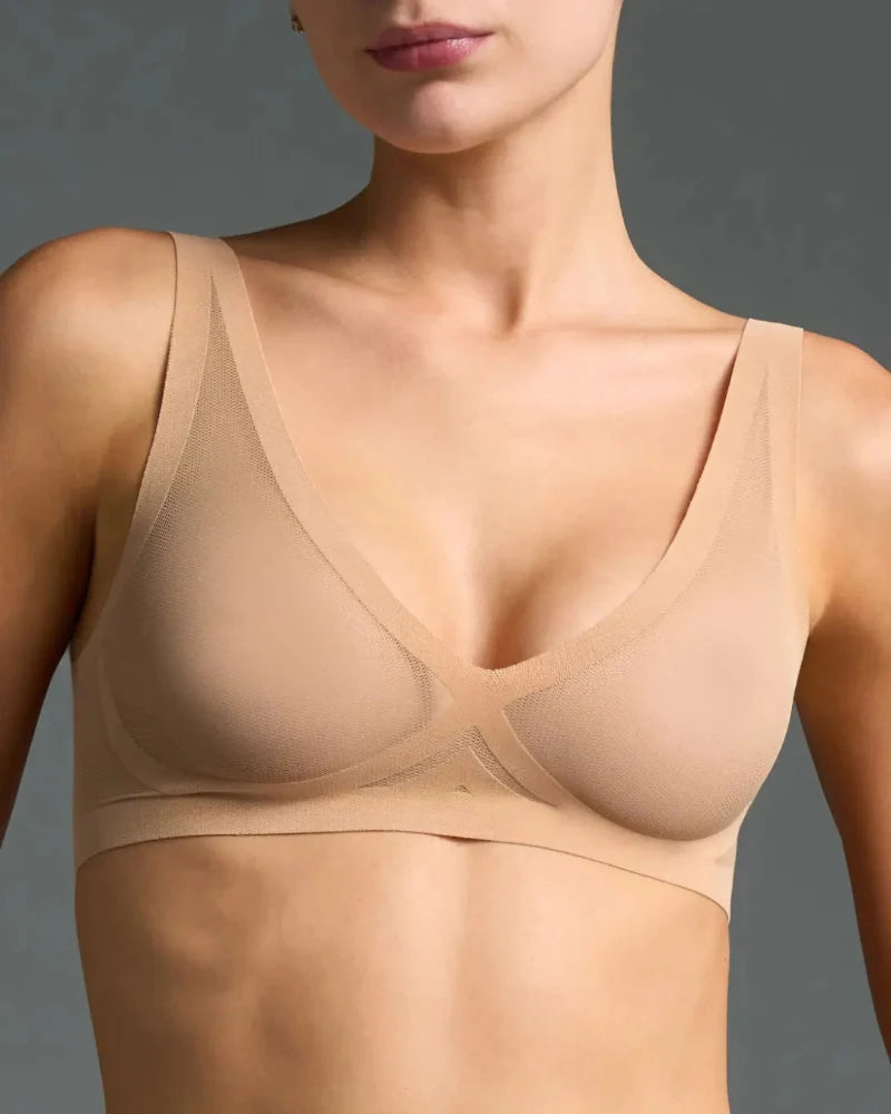 Ultra-Soft Mesh Bralette for Everyday Comfort