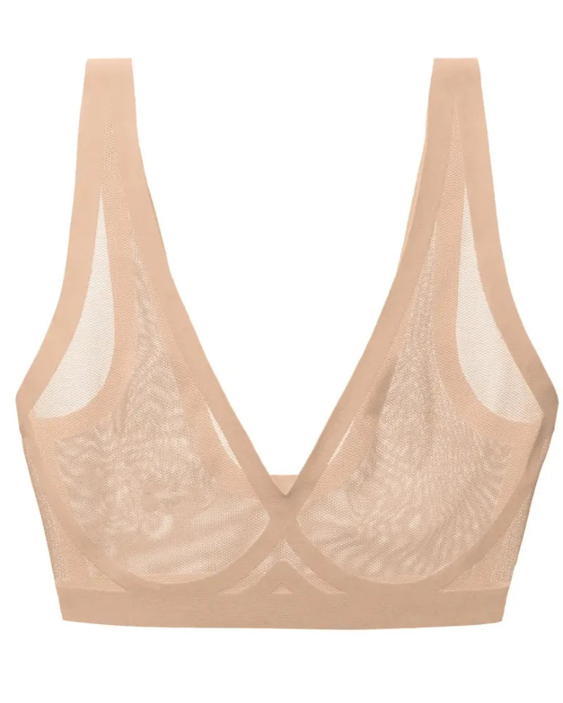 Ultra-Soft Mesh Bralette for Everyday Comfort